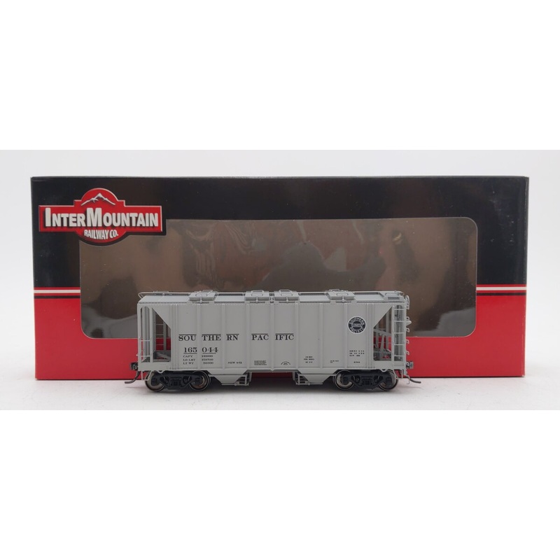 InterMountain 48676-08 HO Scale Southern Pacific 1958 2-Bay Hopper #165044 LN/Box
