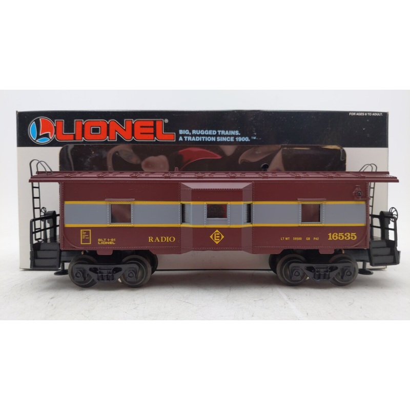 Lionel 6-16535 O Erie Lackawanna Bay Window Caboose EX/Box
