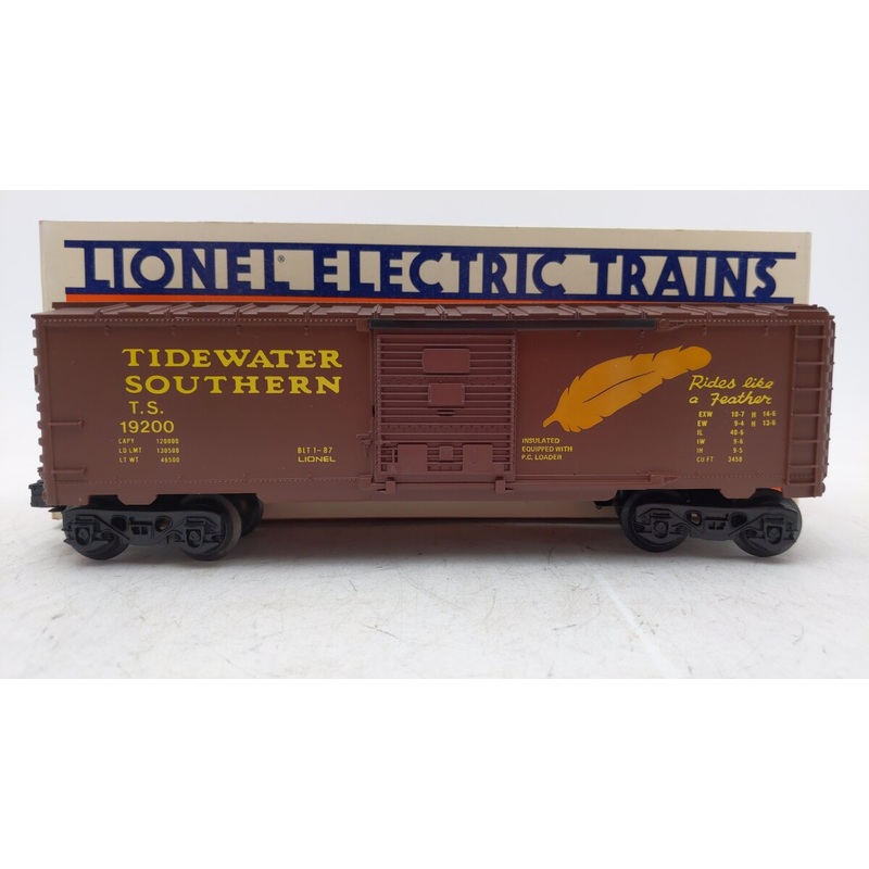 Lionel 6-19200 O Gauge Tidewater Southern Boxcar #19200 EX/Box