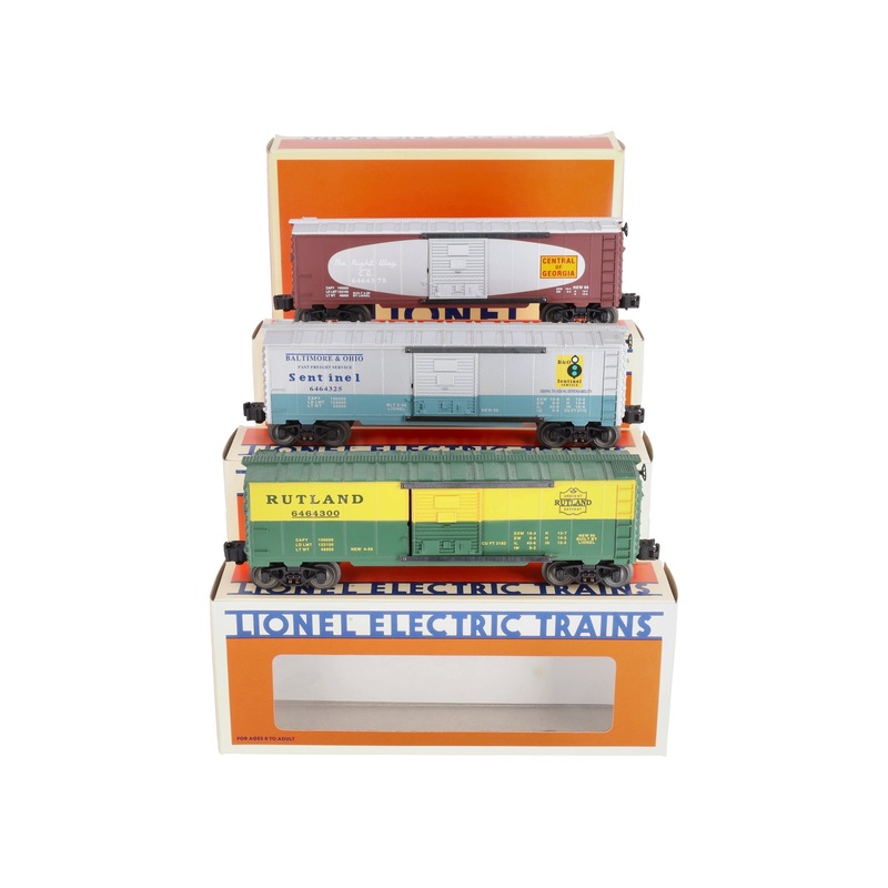 Lionel 6-19276 O Gauge 6464 Boxcar Series V (Set of 3) EX/Box