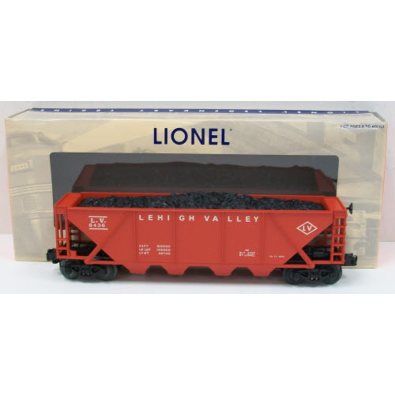 Lionel 6-19354 PWC 6436 Lehigh Valley Quad Hopper LN/Box