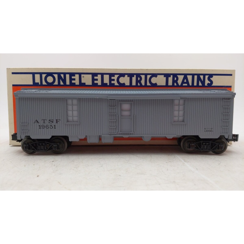 Lionel 6-19651 O Gauge Atchison Topeka & Santa Fe Illuminated Tool Car #19651 EX/Box