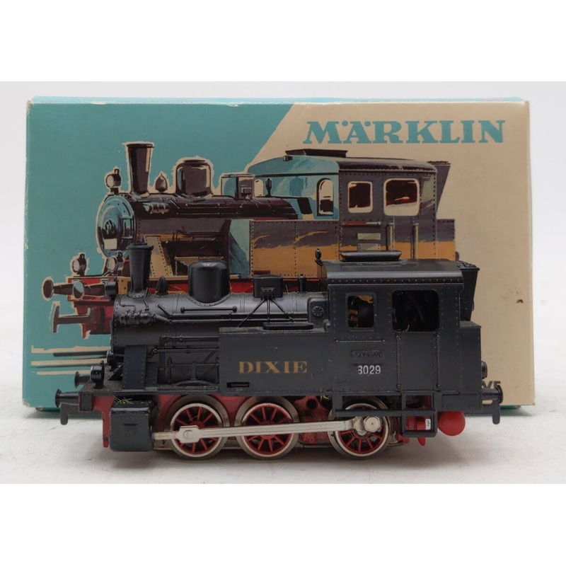 Marklin 3029 HO Gauge 0-6-0 Steam Tank Locomotive #3029 EX/Box