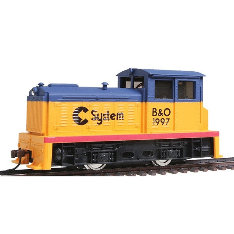 Model Power 96678 HO Chessie System DDT Plymouth Industrial Diesel Locomotive  EX/Box