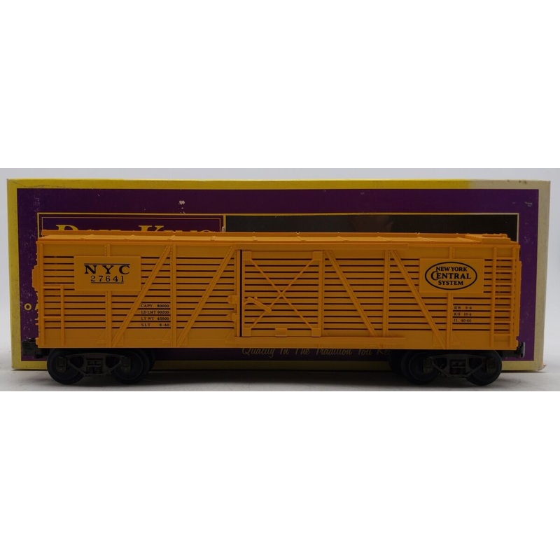 MTH 20-7101 O Gauge 3-Rail New York Central Stock Car #27641 EX/Box