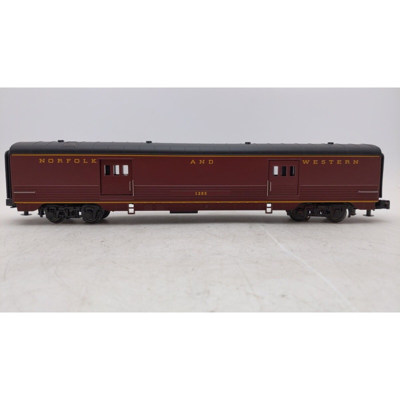 MTH 30-67801 O Norfolk & Western 60′ Streamlined ABS Passenger Cars [1283 Only] EX