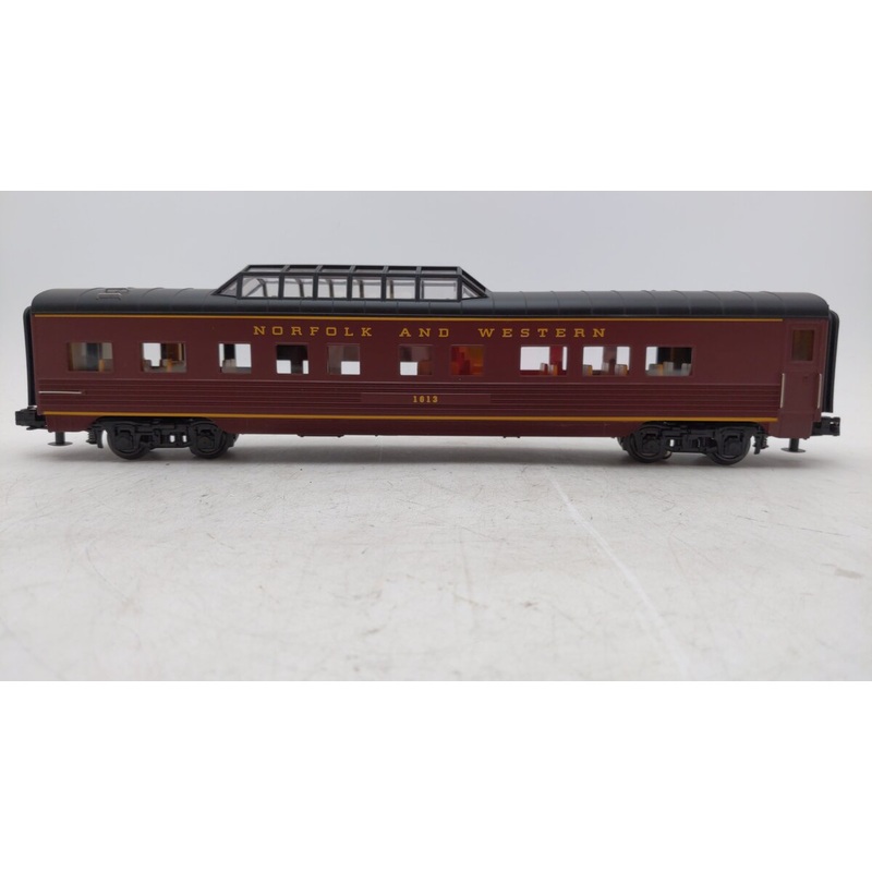 MTH 30-67801 O Norfolk & Western 60′ Streamlined ABS Passenger Cars [1613 Only] EX