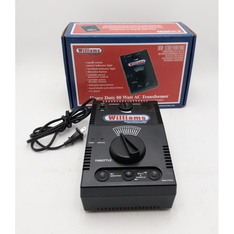 Williams 00233 O 80 Watt Transformer EX/Box