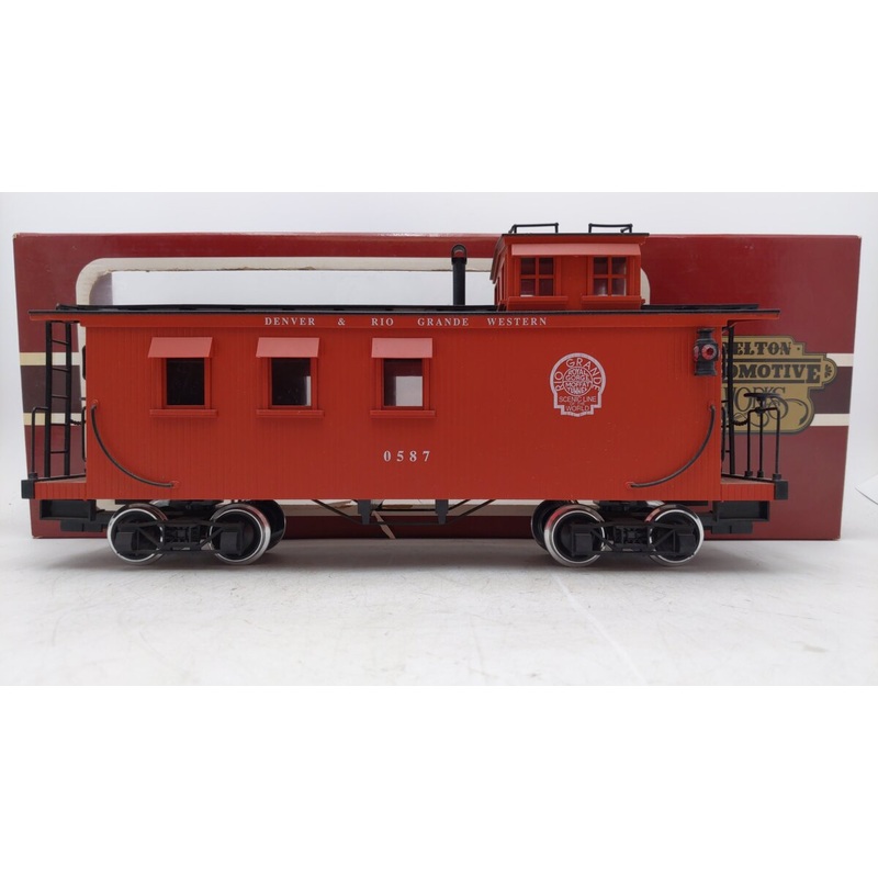 Delton 4275 D&RGW Illuminated Drovers Caboose EX/Box