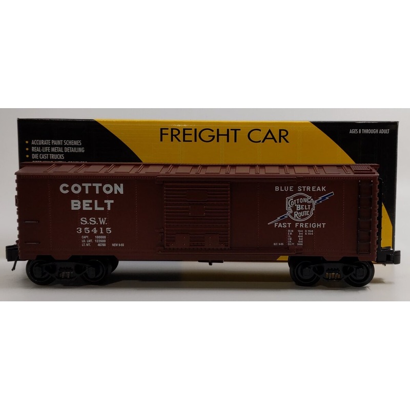 K-Line 6-21244 O Gauge Cotton Belt Boxcar #35415 LN/Box