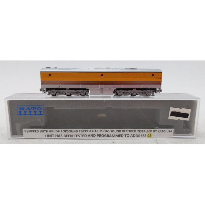 Kato 176-4113-LS N Denver & Rio Grande Western ALCO PB-1 Aspen Gold LN/Box