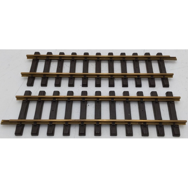LGB 10000 G Scale Brass Rail Straight Track 600mm [2] EX