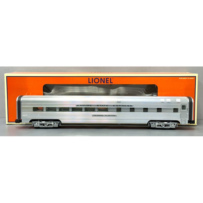 Lionel 6-29181 O New York Central George Clinton Diner Car w/ Station Sounds EX/Box