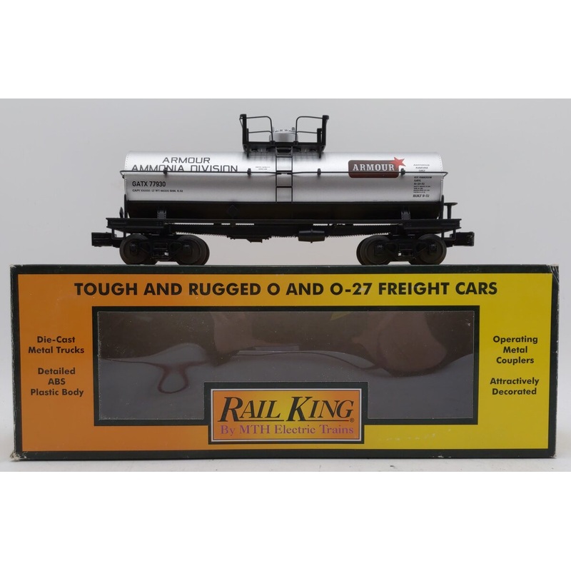 MTH 30-73515 O Armour Tank Car NIB