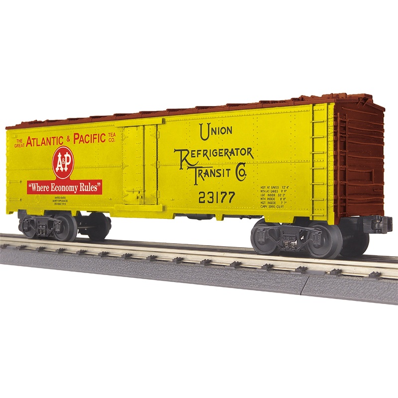 MTH 30-78241 O Gauge Atlantic & Pacific Modern Reefer Car #23177 NIB