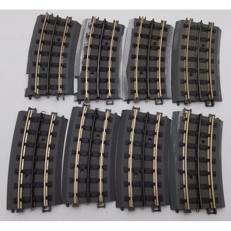 MTH 40-1022-2 RealTrax O31 Half Curve Track [8] EX