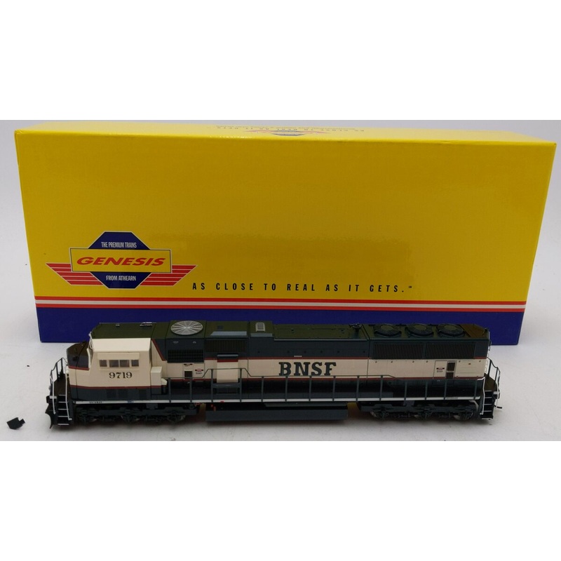 Athearn G6441 HO Burlington Northern Santa Fe SD70MAC Diesel Locomotive #9719 EX/Box