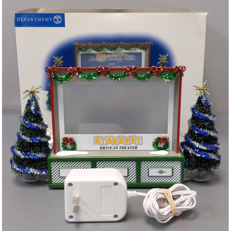 Dept 56 56.55064 The Original Snow Village Stardust Drive-In Theater LN/Box