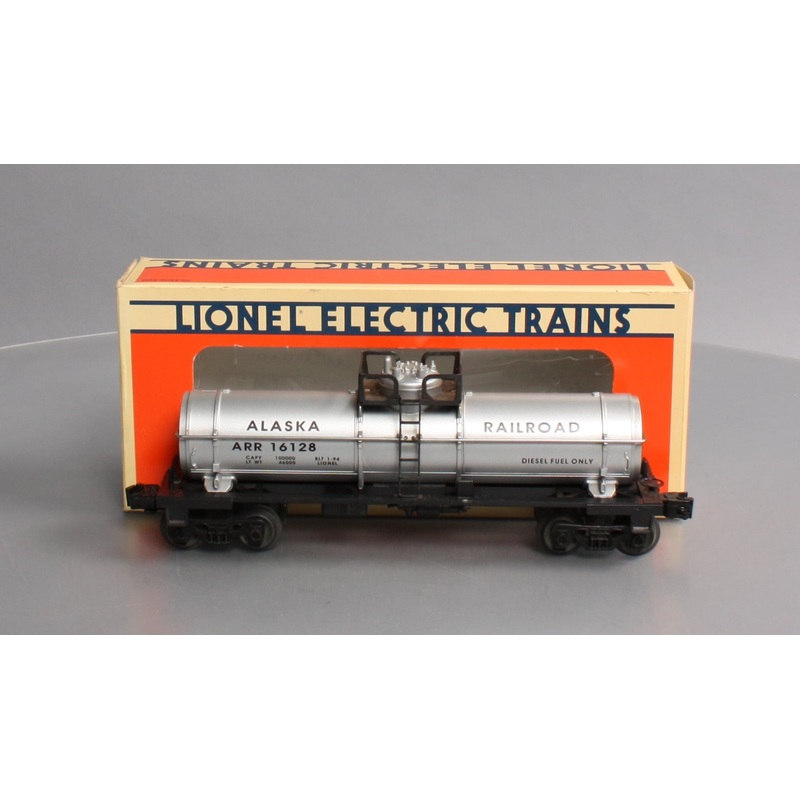 Lionel 6-16128 O Gauge Alaska Single-Dome Tank Car EX/Box
