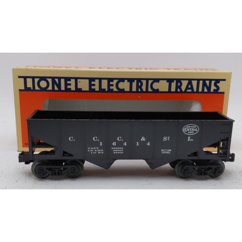 Lionel 6-16414 O Gauge Cleveland Cincinnati Chicago & St. Louis 2-Bay Hopper Car EX/Box