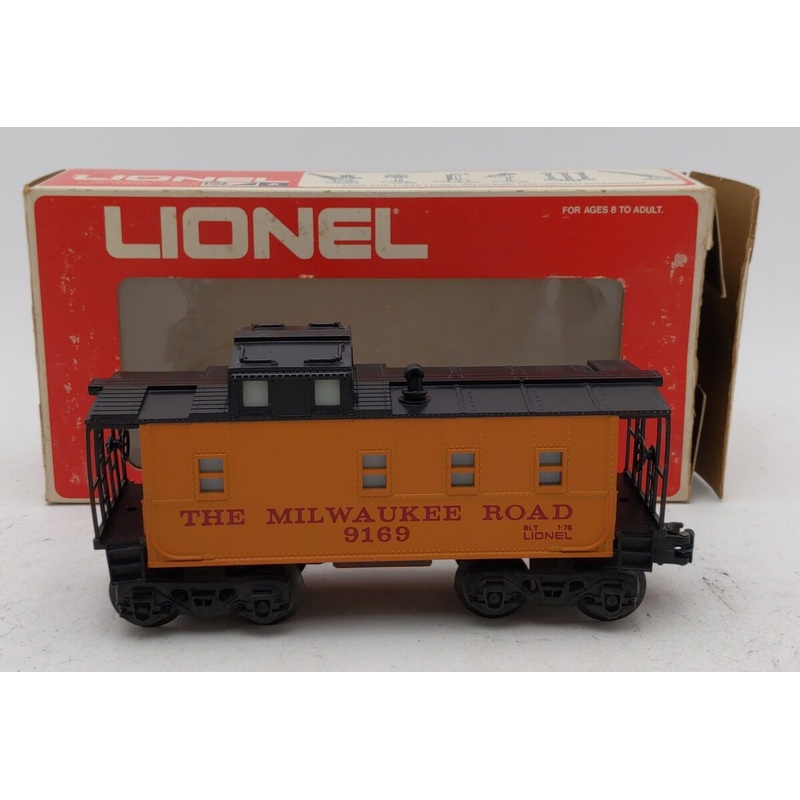 Lionel 6-9169 O Gauge Milwaukee Road Illuminated Caboose EX/Box