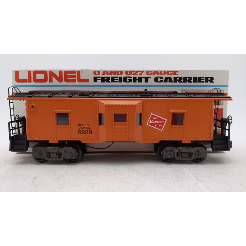 Lionel 6-9269 O Milwaukee Road Bay Window Caboose EX/Box