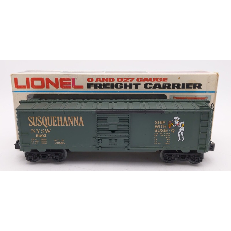 Lionel 6-9402 O Gauge Susquehanna Boxcar #9402 EX/Box