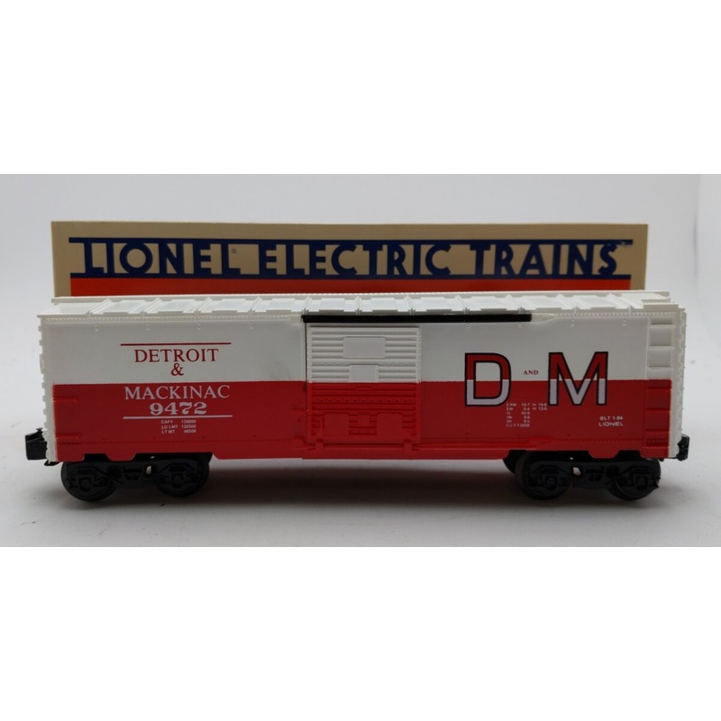 Lionel 6-9472 O Gauge Detroit & Mackinac Boxcar EX/Box