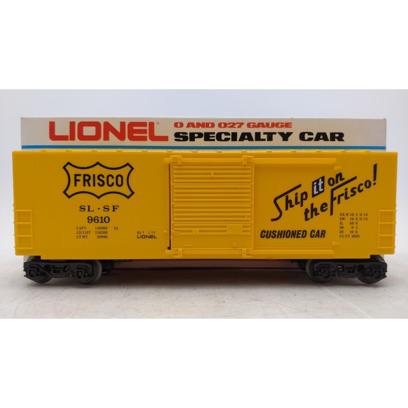 Lionel 6-9610 O Gauge Frisco Hi-Cube Boxcar EX/Box