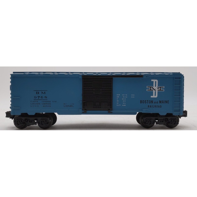 Lionel 6-9768 O Gauge Boston & Maine Boxcar EX