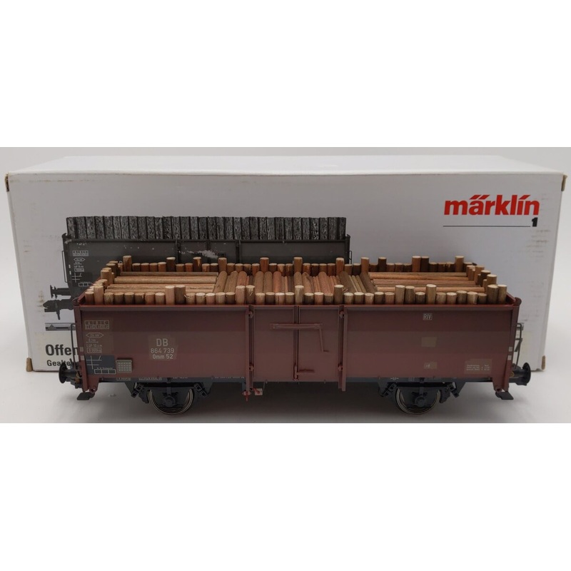 Marklin 58307 Type 1 German Federal Railway Open Gondola with Lumber EX/Box