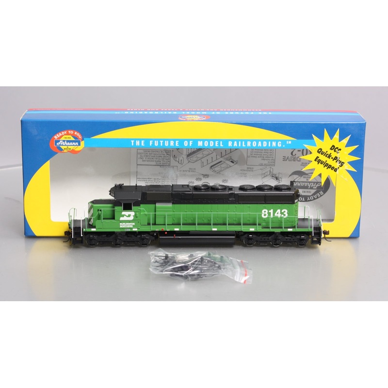 Athearn 95207 HO Burlington Northern SD40-2 Diesel Locomotive #8143 MT/Box