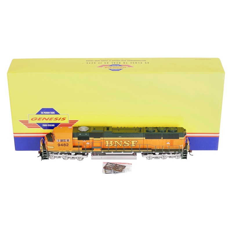 Athearn G6485 HO Scale BNSF Heritage II SD-70MAC Diesel Locomotive #9482 NIB