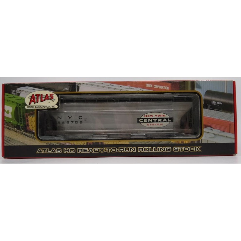 Atlas 1403-1 HO Scale New York Central 3-Bay Centerflow Hopper Car #886756 LN/Box