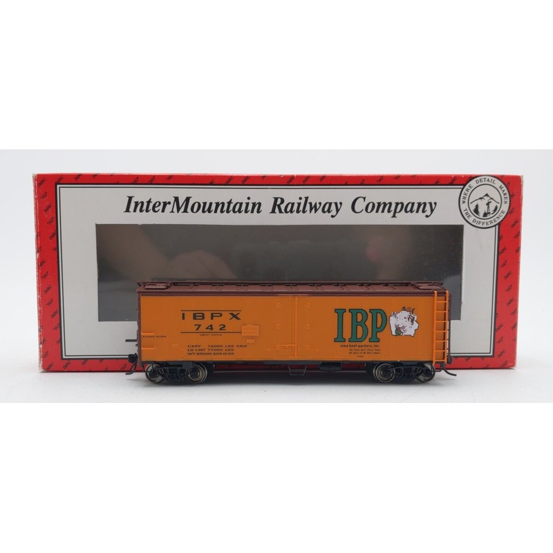 InterMountain 45530-06 HO Scale IBPX Refrigerator Car #742 EX/Box