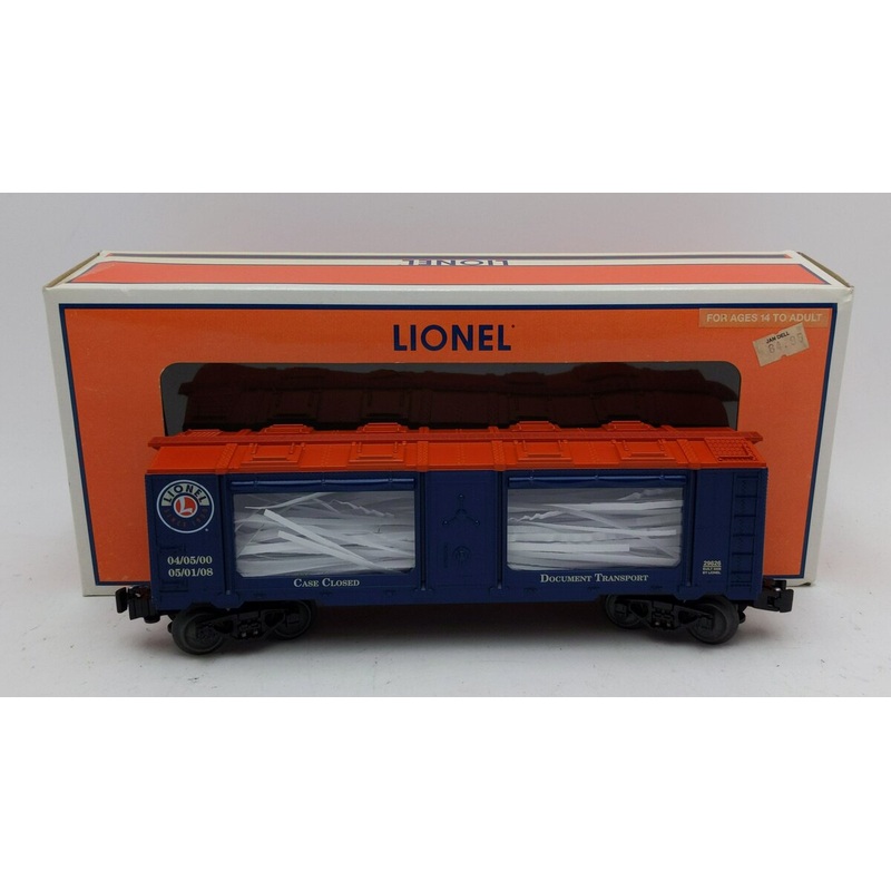 Lionel 6-29626 O Gauge Case Closed Mint Car #29626 LN/Box
