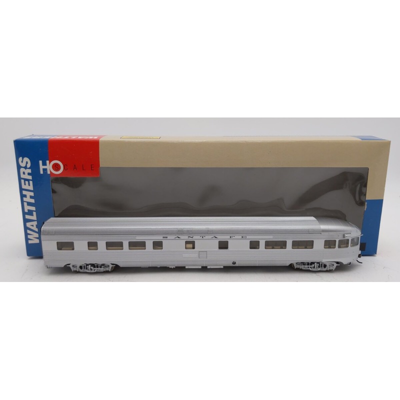 Walthers 932-6505 HO Santa Fe 85′ Budd Tavern Observation Car LN/Box