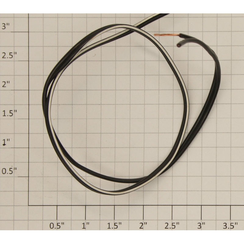 Acme 0626-2333 #20-Gauge 2-Conductor White/Black Stranded Wire Sold by the Foot