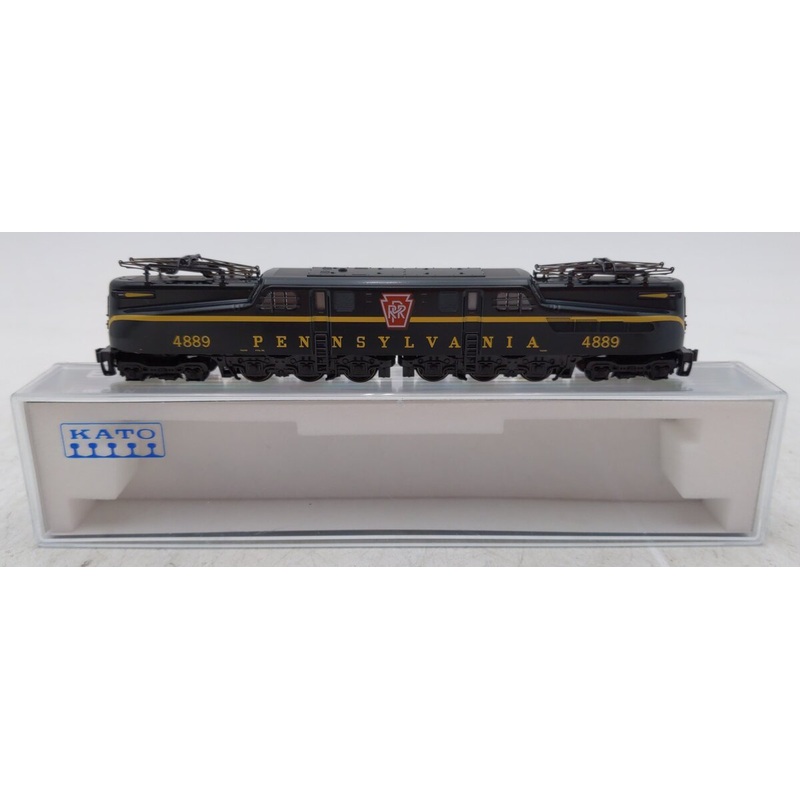 Kato 137-2011 PRR GG-1 Green/Single Stripe #4889  LN/Box