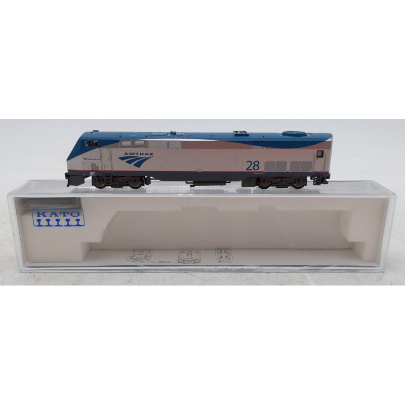 Kato 176-6010 N Amtrak GE P42 Genesis Phase 5 #28 EX/Box