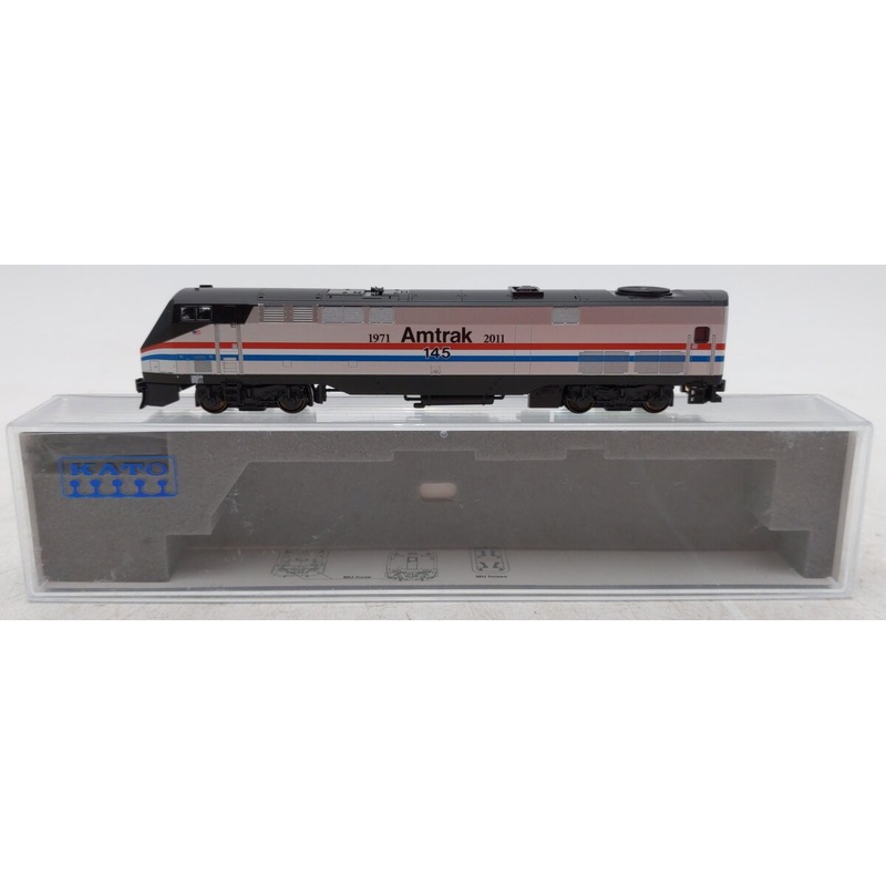Kato 176-6021 N Amtrak/Ph III 40th Anniv Genesis P42 Diesel Locomotive #145 LN/Box