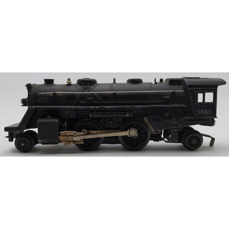 Lionel 1655 Vintage O Lionel Lines 2-4-2 Steam Locomotive VG