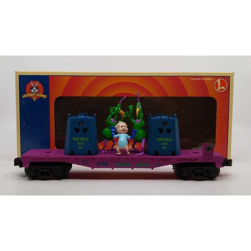 Lionel 6-16754 O Gauge Porky Pig & Instant Martians Car #6805 LN/Box