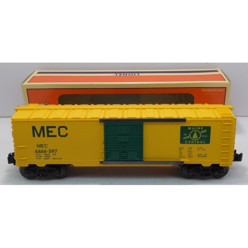 Lionel 6-29203 O Gauge Maine Central Boxcar #6464-597 EX/Box