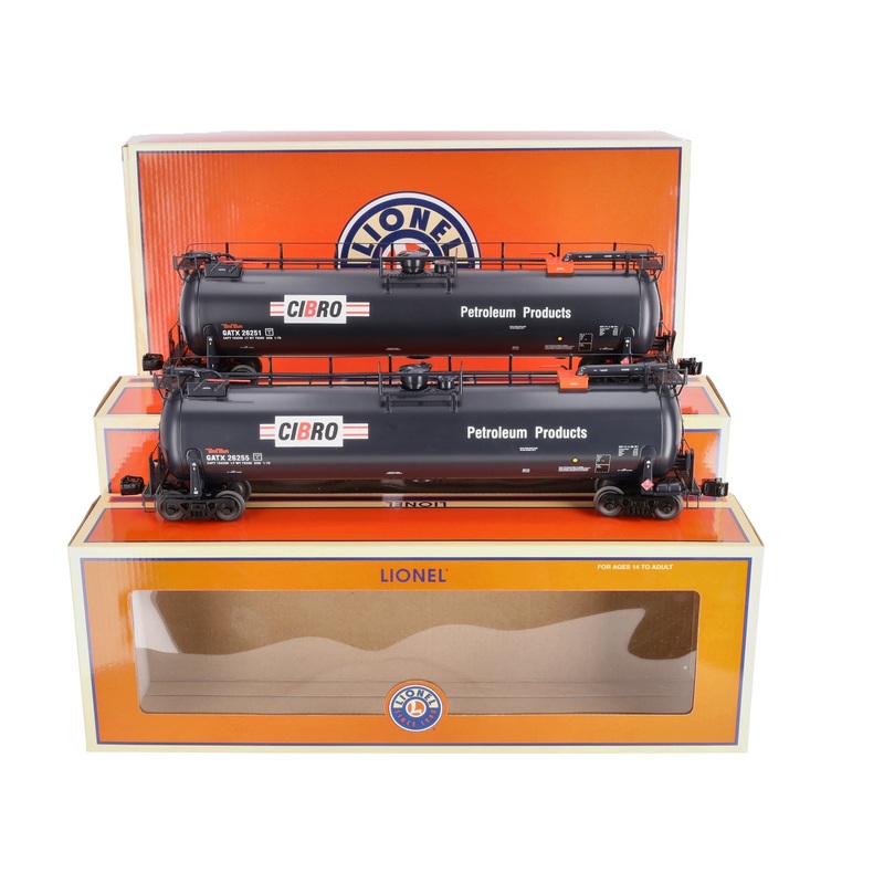 Lionel 6-29777 O Cibro TankTrain Tank Cars (Set of 2) EX/Box