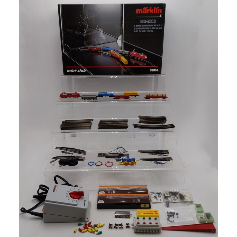 Marklin 81861 German Railroad Z Gauge Electric Freight Train Set EX/Box