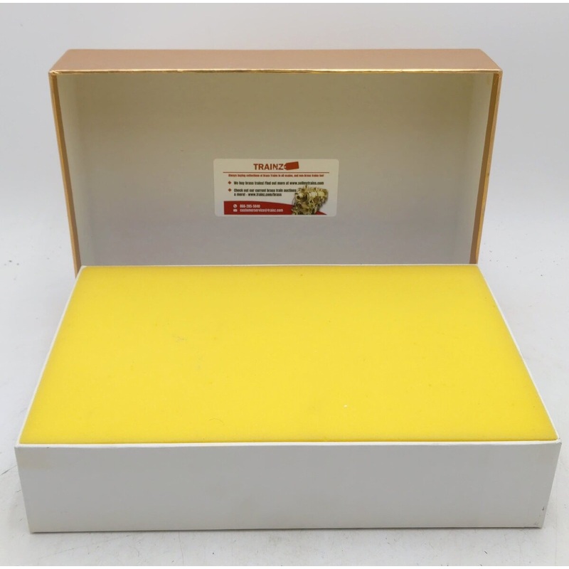 Oriental Limited HO BRASS CB&Q EMD E9 AA 2400HP Diesel Locomotive Set -BOX ONLY VG/Box