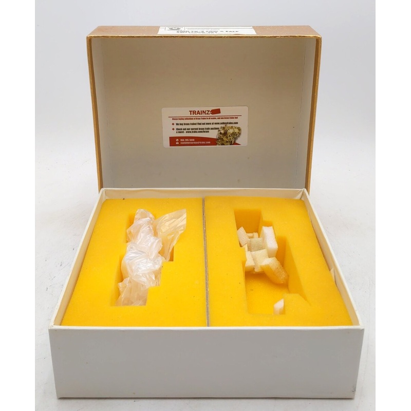 Oriental Limited HO BRASS CB&Q TR-2 Cow & Calf Diesel Set -BOX ONLY EX/Box