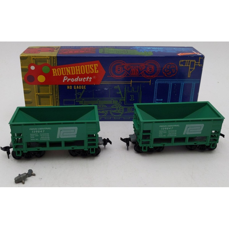 Roundhouse 1406 HO Scale CP Ore Car Kit [2] VG/Box