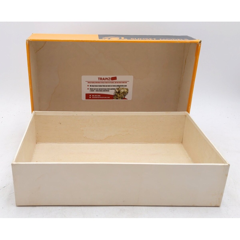Sunset Models HO BRASS Burlington S-4 4-6-4 Steam Engine -BOX ONLY VG/Box